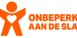 Het logo van Onbeperkt Aan De Slag