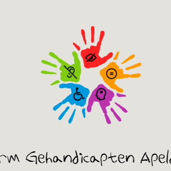 Het logo van Platform Gehandicapten Apeldoorn